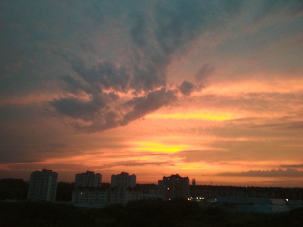 закат